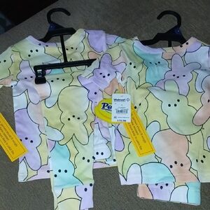 Peeps  Easter Toddler Pajama Lot